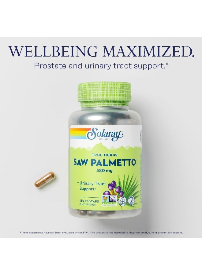 Saw Palmetto Whole Berry 180 Veg Caps