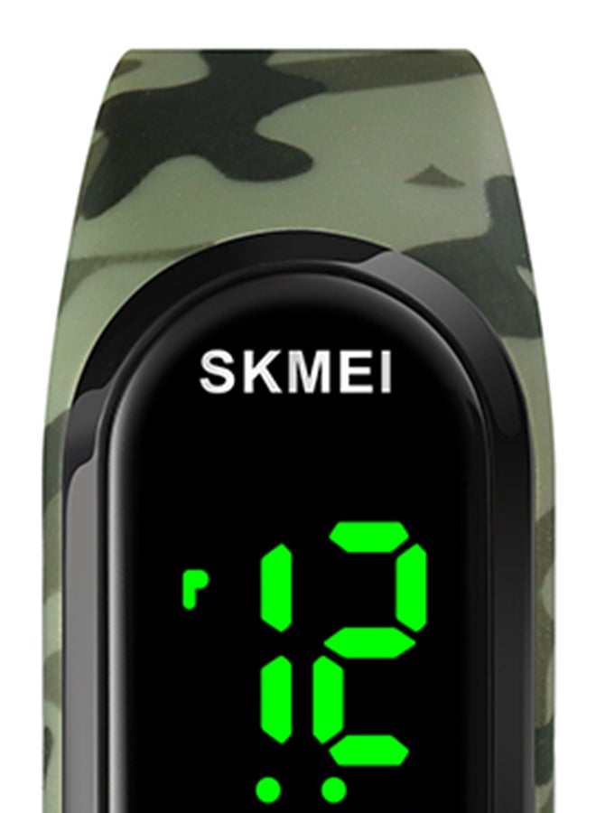 Men's Fashion Outdoor Sports  Multifunction Alarm 5Bar Waterproof Digital Watch  1804