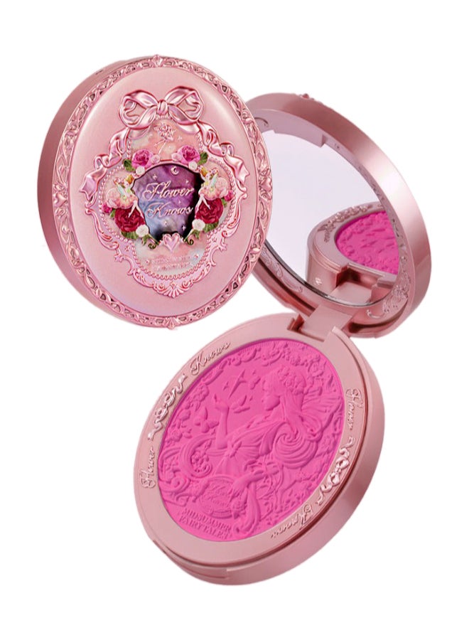 Midsummer Fairytales Velvet Embossed Blush Long-Lasting Lightweight & Buildable Powder Blush-02 Dreaming Butterfly