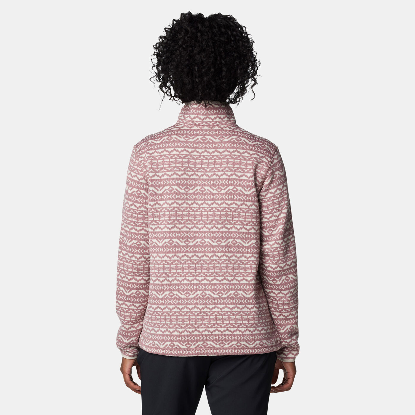 Women's Sweater Weather Printed Full-Zip Jacket