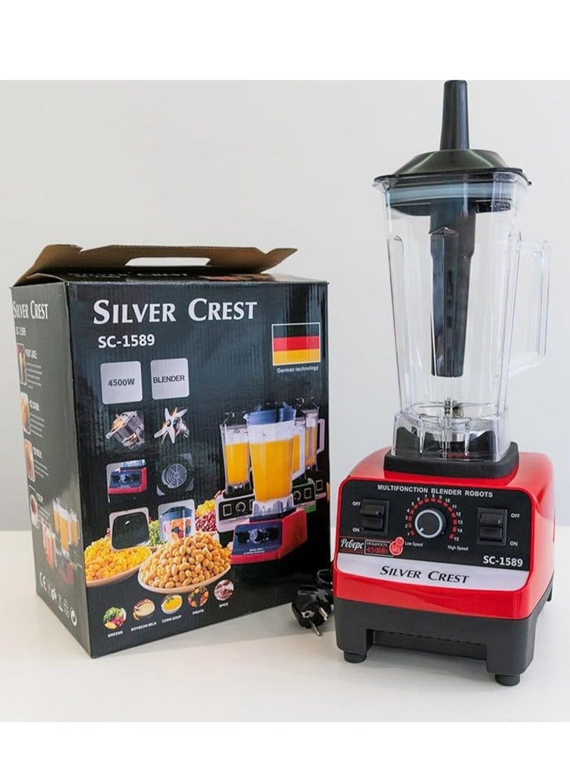 Silver-Crest Professional Blender 2 In 1 4500W High Power Blenders