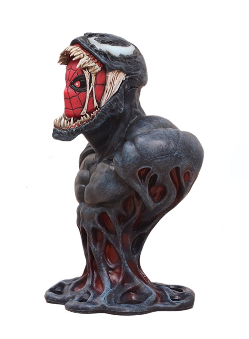 Alien Creature Venom Anime Surrounding Venom Bust Boxed Figure Model