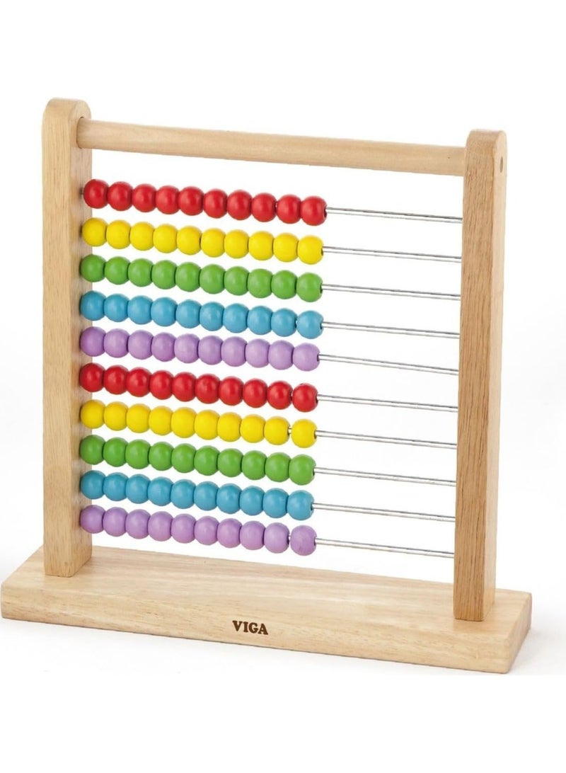 Abacus Toy with Metal Bars