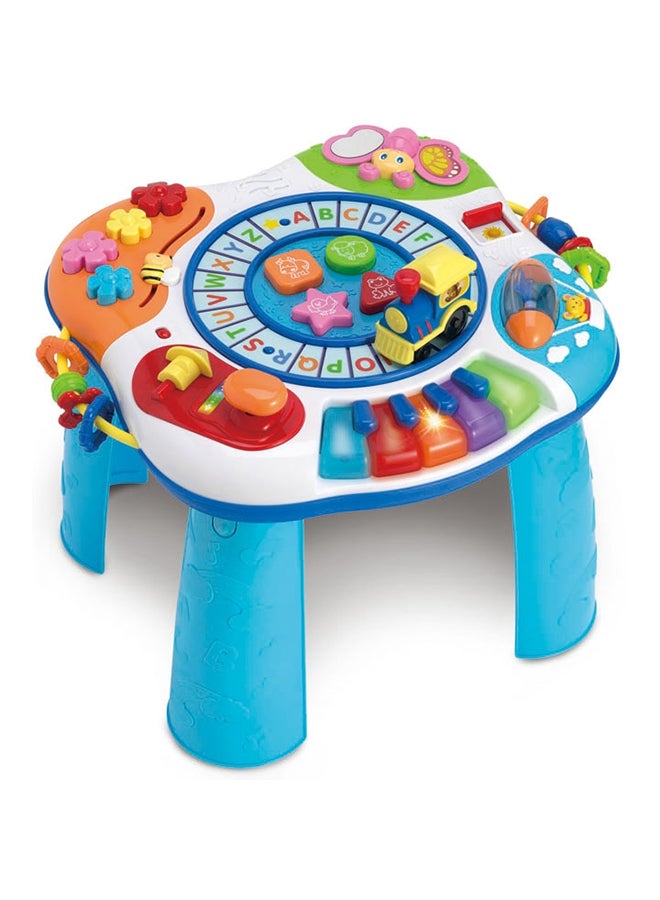 Letter Train And Piano Activity Table