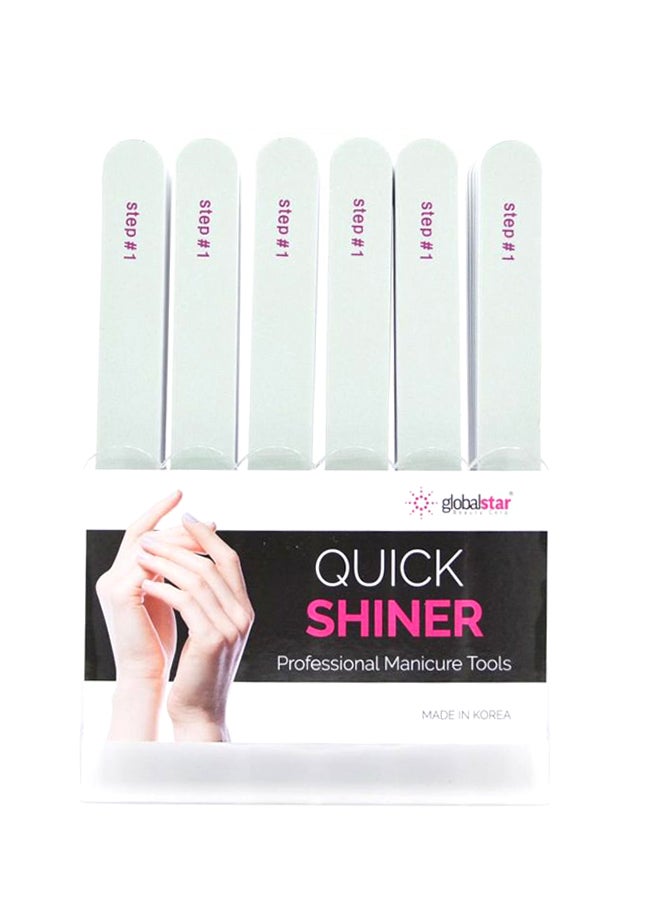 30-Piece Quick Shiner Grey