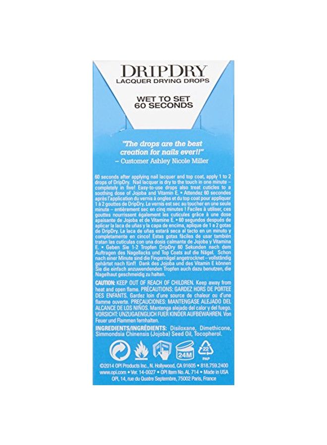 DripDry Laquer Drying Drops Clear