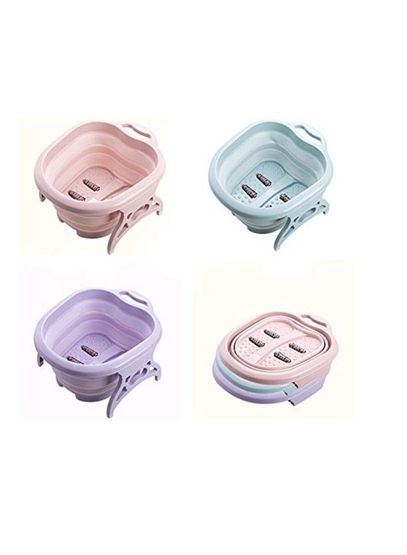 Foot Bath Massage Bucket Collapsible Foot Bath Plain Foam Massage Barrel Foot Bathtub Large Plus Foot Bath Barrel Decompression for