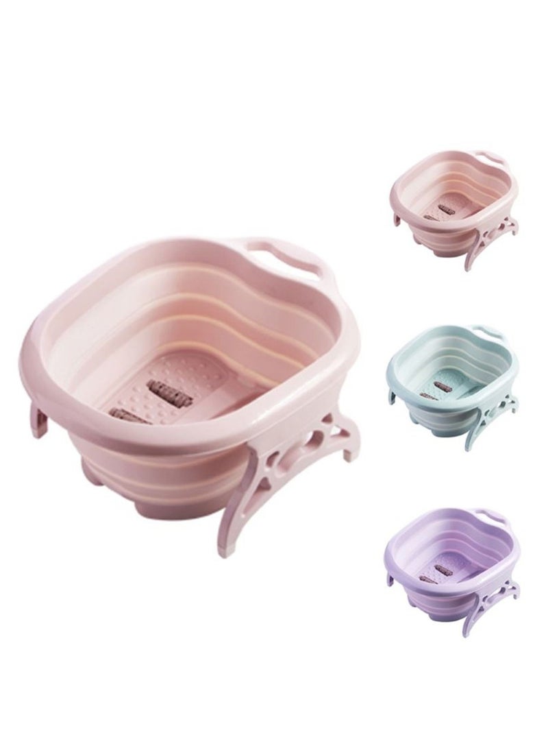 Foot Bath Massage Bucket Collapsible Foot Bath Plain Foam Massage Barrel Foot Bathtub Large Plus Foot Bath Barrel Decompression for