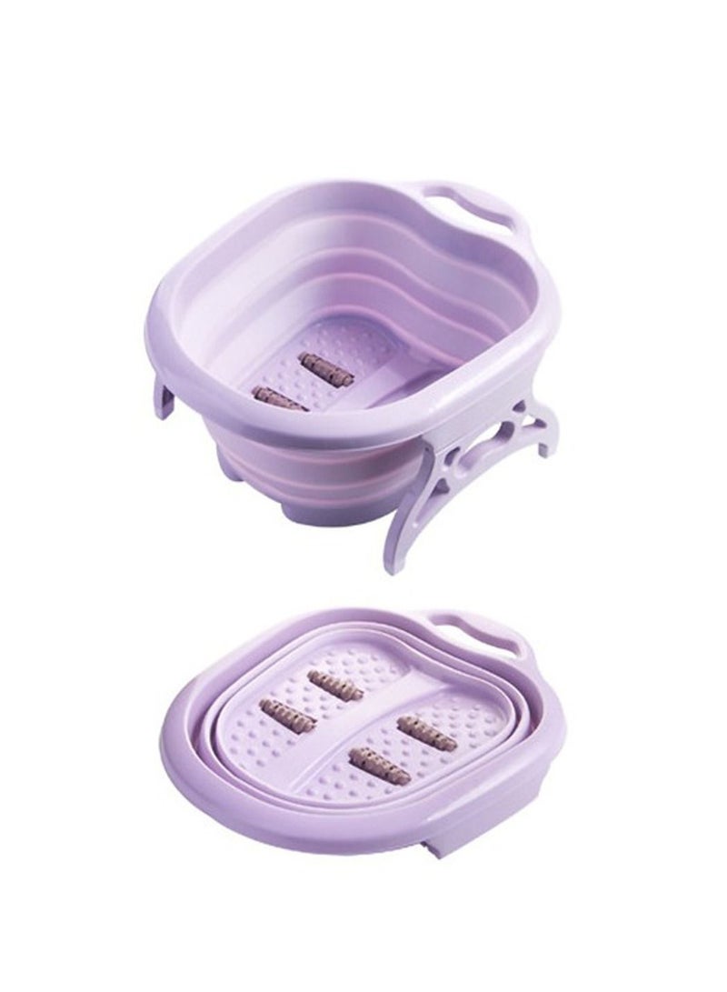 Foot Bath Massage Bucket Collapsible Foot Bath Plain Foam Massage Barrel Foot Bathtub Large Plus Foot Bath Barrel Decompression for