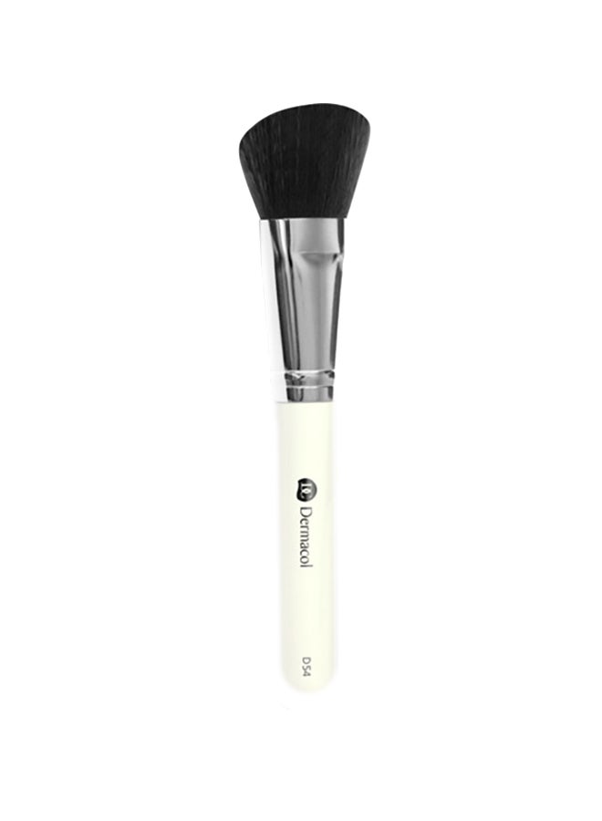 D54 Blush And Bronzer Brush White/Silver/Black