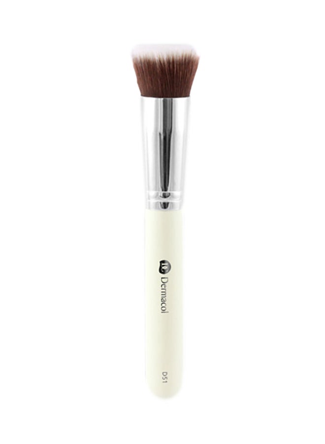 D51 Foundation Brush White/Silver/Brown