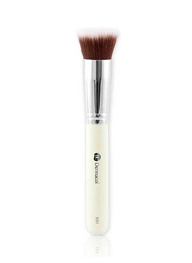 D51 Foundation Brush White/Silver/Brown