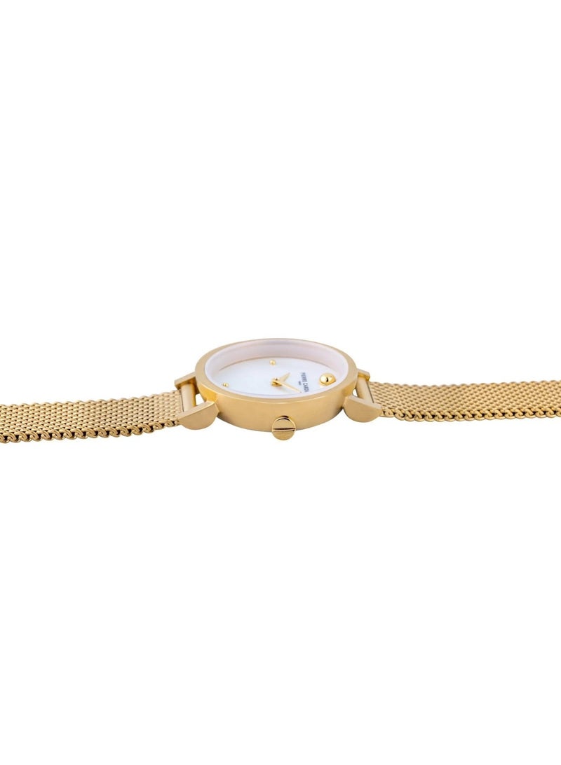 Pierre Cardin Stainless Steel Analog Women's Watch With Gold CCM.0523