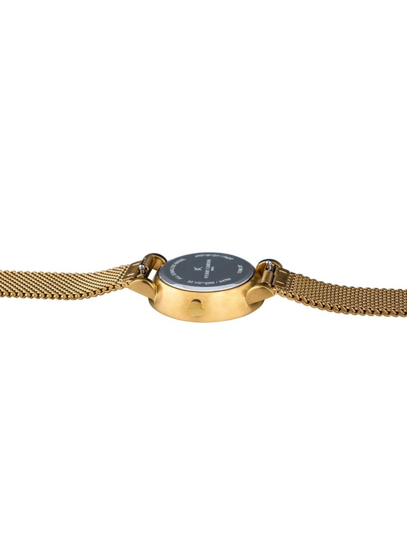 Pierre Cardin Stainless Steel Analog Women's Watch With Gold CCM.0523