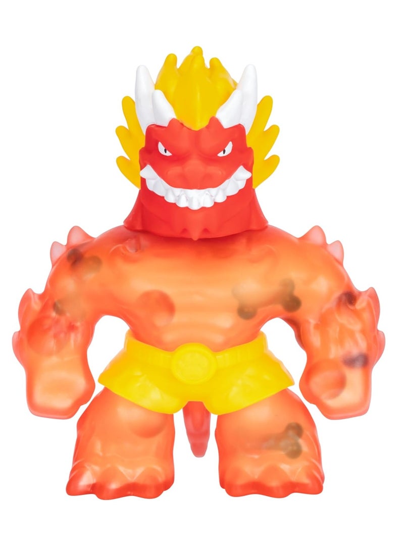 Hero Creator Blazagon | Customizable Action Figure | Includes 3 Unique Goo Fillings (Bones, Marbles, Goo), Stretchable Up to 20 Inches, Special Creator Chamber | Unisex | Ages 4+