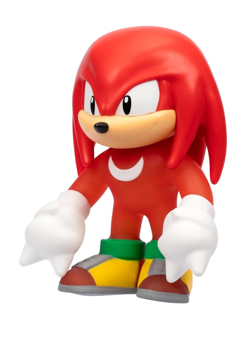 Sonic the Hedgehog | Glow Surge Speed Surge Sonic | Gooey Stretchable Figure | Glow-in-the-Dark, Stretchable, Returns to Original Shape | Unisex | Ages 4 and Up