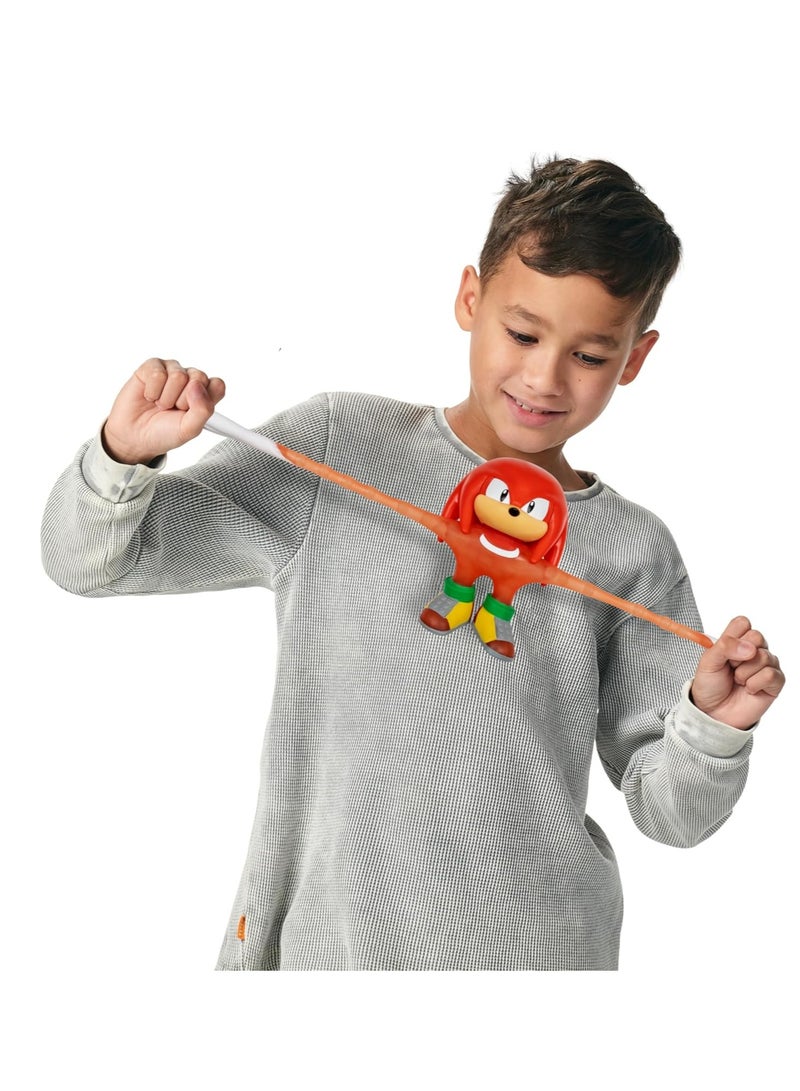 Sonic the Hedgehog | Glow Surge Speed Surge Sonic | Gooey Stretchable Figure | Glow-in-the-Dark, Stretchable, Returns to Original Shape | Unisex | Ages 4 and Up