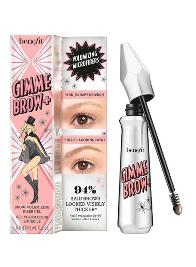 Gimme Brow+ Volumizing Fiber Gel Medium Brown