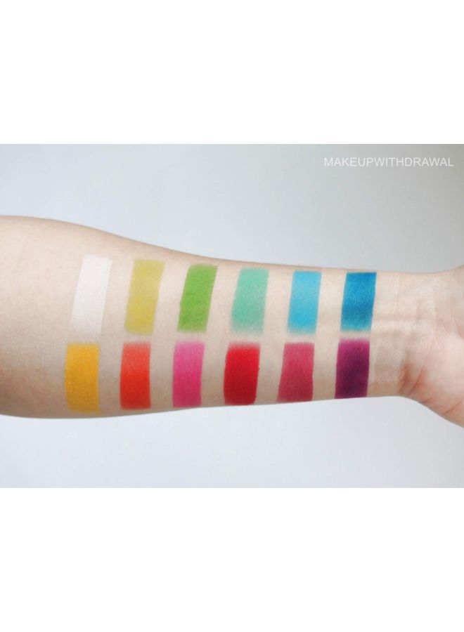 Editorial Brights Eyeshadow Palette Multicolour