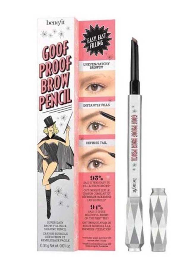 Benefit Goof Proof Eyebrow Pencil 04 Warm Deep Brown