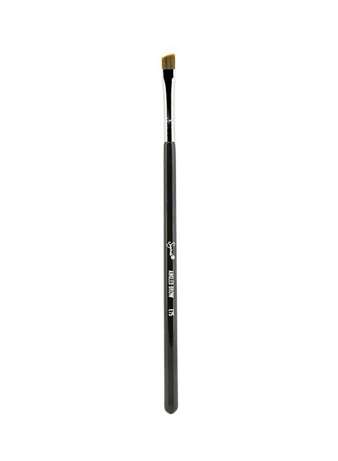 E75 Angled Brow Brush Black/Silver/Brown