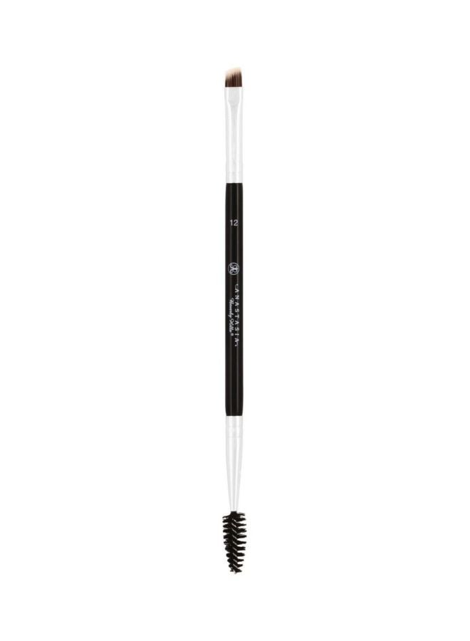 Dual-Ended Eye Make Up Brush Black/Silver