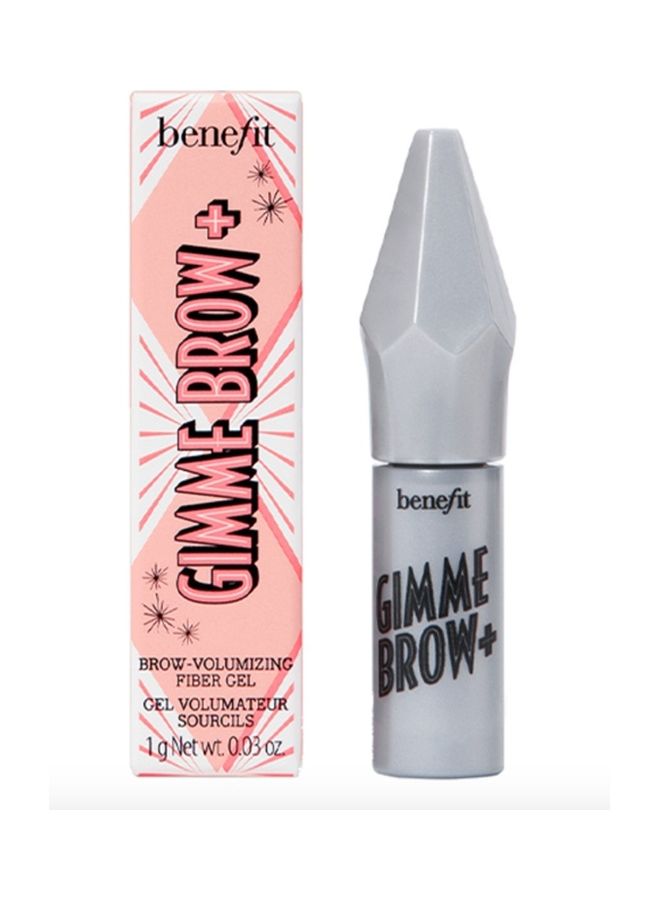 Mini Gimme Brow+ Volumizing Eyebrow Gel Neutral Light Brown