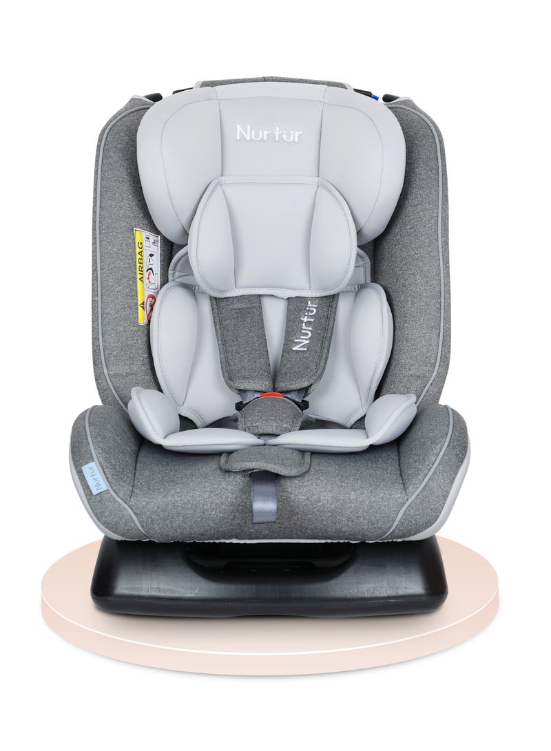 Nurtur Otto Baby/Kids 4-in-1 Car Seat - 4 Position Recline 5-Point Safety Harness – 10 Level Adjustable Headrest, 0 months to 12 years