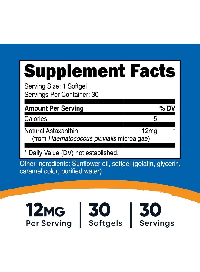 Astaxanthin 12Mg