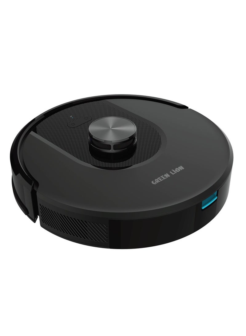 SMART Robot Vacuum Cleaner /Working Time: 110 Minutes/Room Mapping/Path Planning/Capacity: 270ml- Black