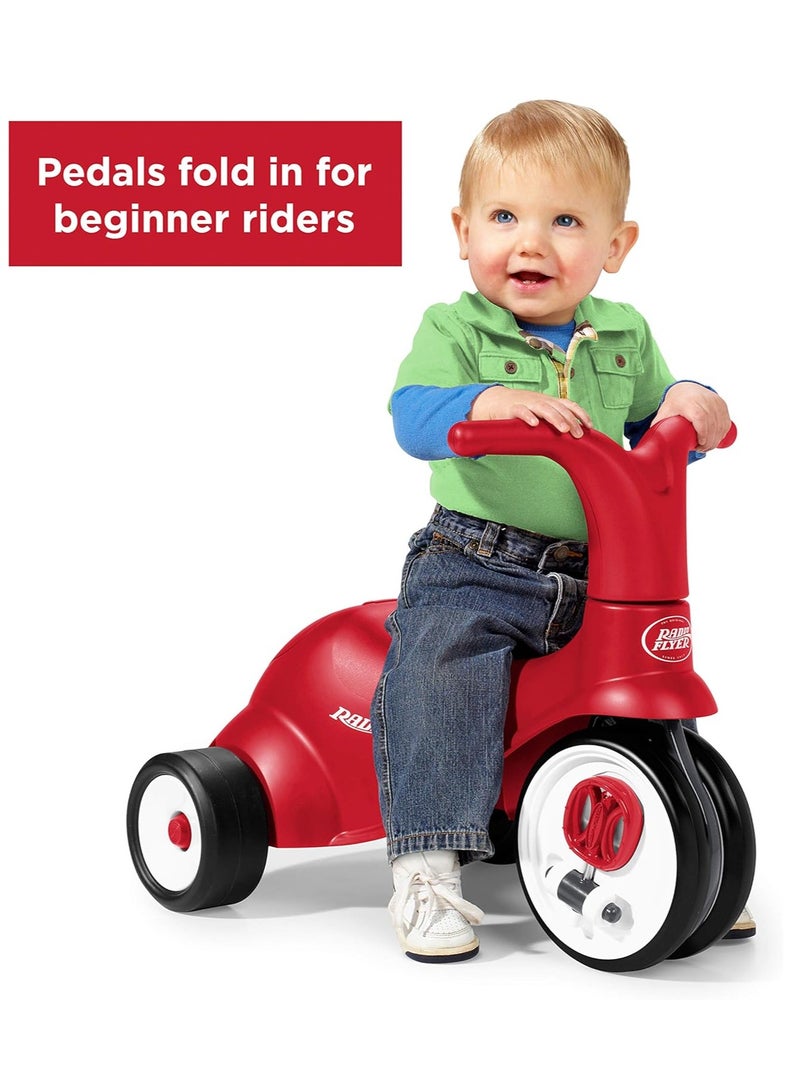 Radio Flyer Scoot 2 Pedal Red