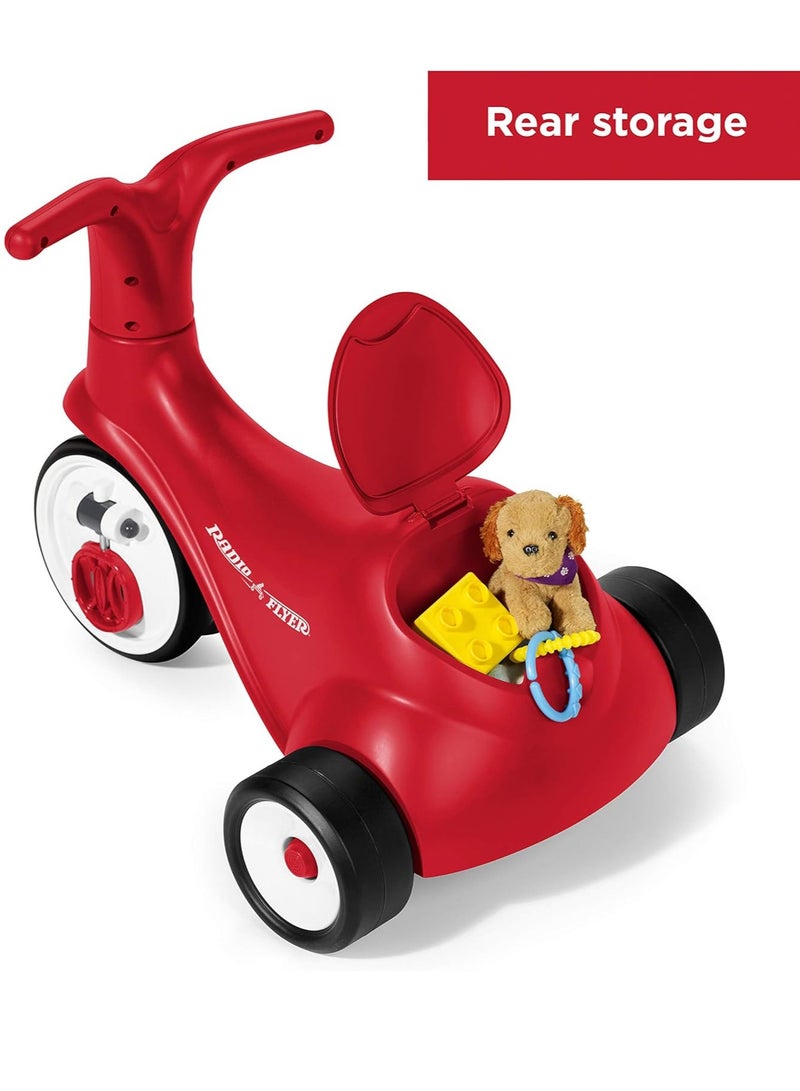 Radio Flyer Scoot 2 Pedal Red