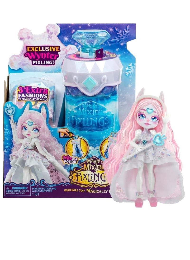 Magic Mixies Pixlings SGL Pack Doll White Bunny