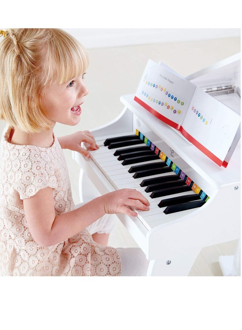 Hape Deluxe Grand Piano White