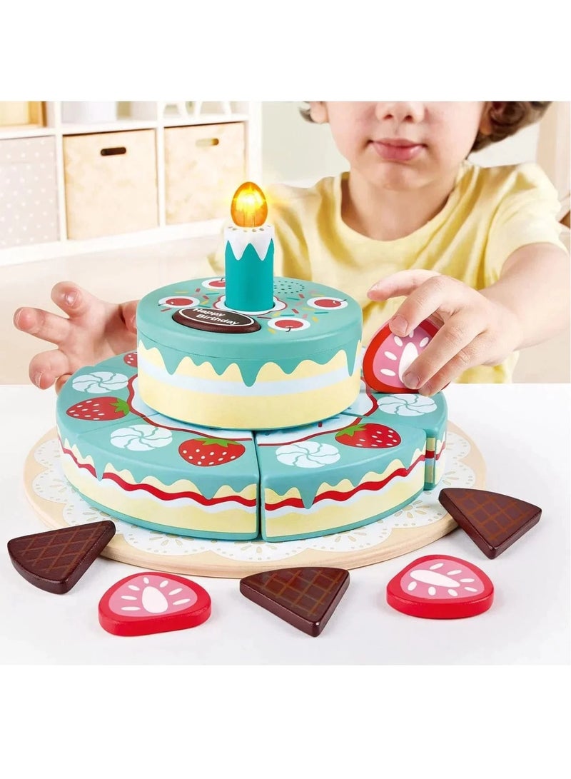 Hape Interactive Happy Birthday Cake