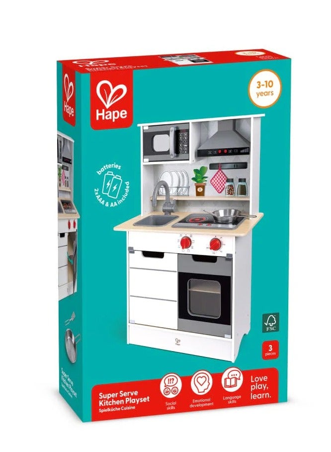 Hape Super Serve Kitchen Playset