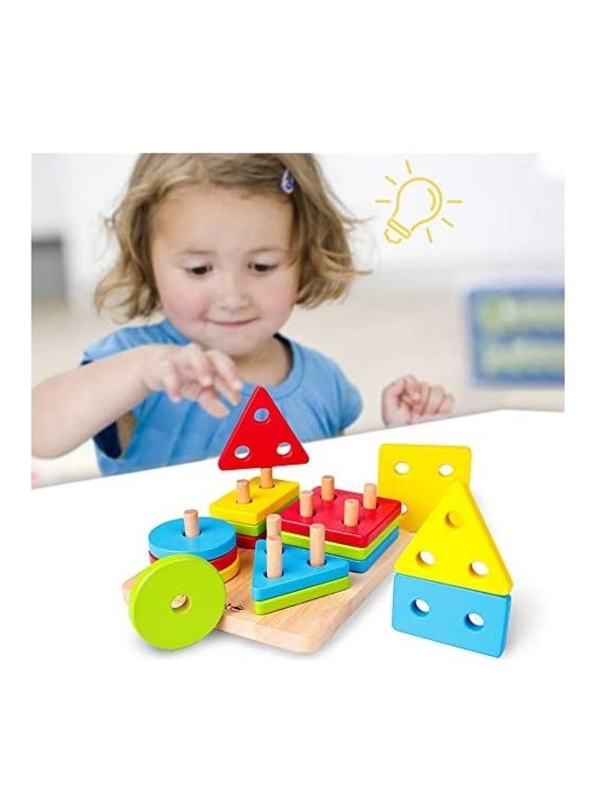 Toddler Toys Boys Girls Wooden Educational Toys