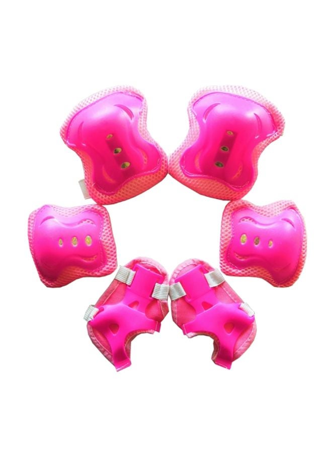 6-Piece Roller Skating Protective Elbow And Knee Pads