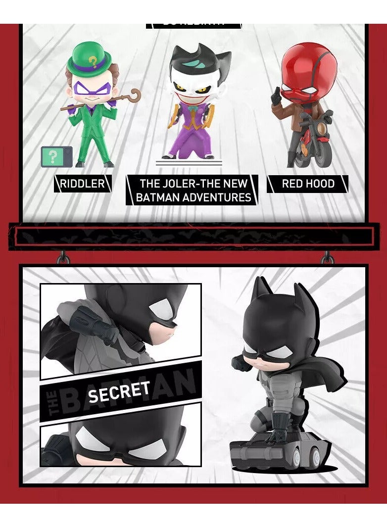 POP MART X Warner DC Gotham City Series Blind Box - 12-Piece Confirmed Figure Set