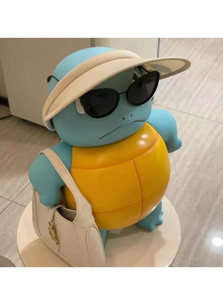 Giant Squirtle Statue - Home Decor Anime Room Studio Art Interior Design