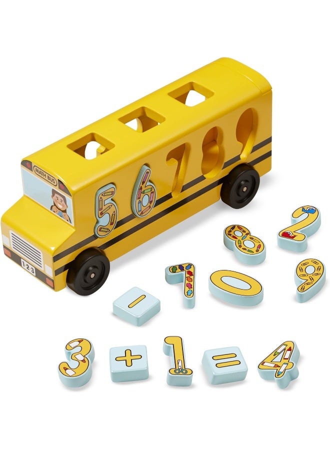 Melissa & Doug 19398 Number Matching Maths Bus