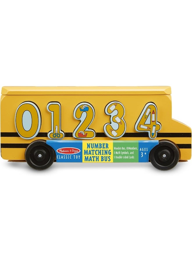 Melissa & Doug 19398 Number Matching Maths Bus