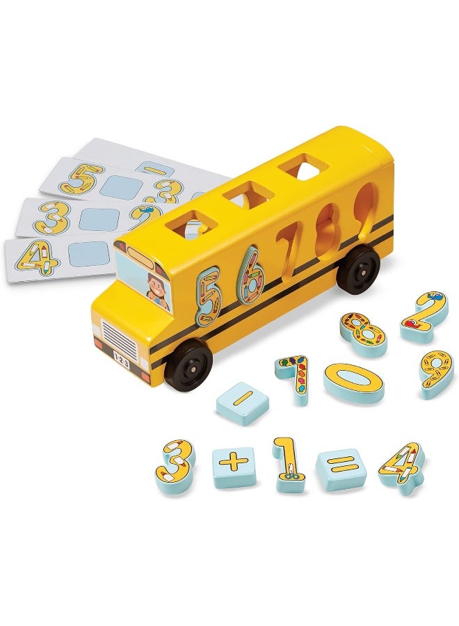 Melissa & Doug 19398 Number Matching Maths Bus