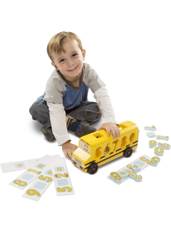 Melissa & Doug 19398 Number Matching Maths Bus