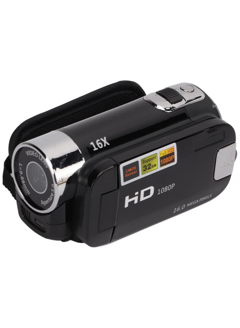 Digital Video Camera Recorder, Full HD 1080P, 32GB 16x Zoom, Digital Camcorder, DV Camera for Video Recording