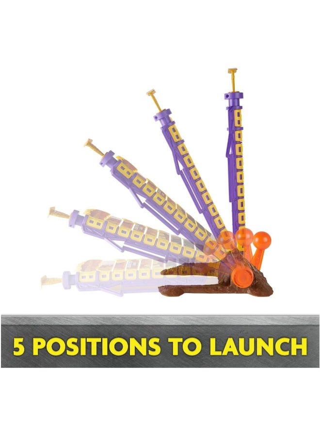 Monster Jam El Toro Loco Big Air Challenge, Over 20-Inch Tall Playset with Exclusive Monster Truck Toy, 1:64 Scale, Kids Toys for Boys Ages 3 and up