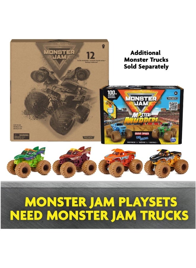 Monster Jam El Toro Loco Big Air Challenge, Over 20-Inch Tall Playset with Exclusive Monster Truck Toy, 1:64 Scale, Kids Toys for Boys Ages 3 and up