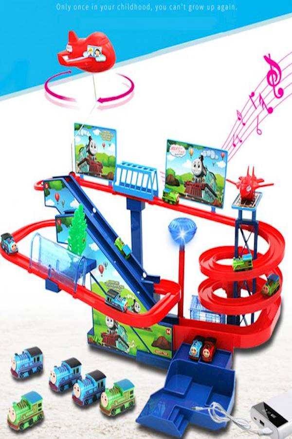 Thomas Uses Usb Charging A333-79 Music Rail Car Electric Train Children'S Educational Toys