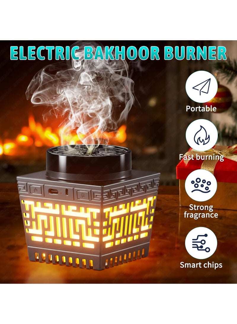 Bakhoor Arabic Electric Incense Oud Burner with Full Quran Muslim Speaker Remote and App Control