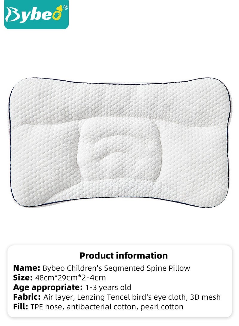 Baby Nursing Sleeping Pillow, Toddler Pillow for Sleeping, Kids Spine Protection Pillows, Soft Infant Pillows for Sleeping for Boys and Girls, Ergonomic Design, Especially for Child Aged 1 to 3 Years